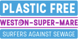 Plastic Free Weston logo linking to details about the campaign